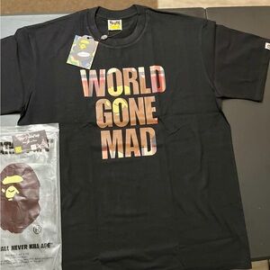 BAPE World Gone Mad T-Shirt